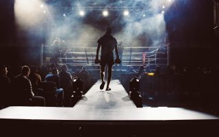 Boxing Ring on Live Sports Streaming